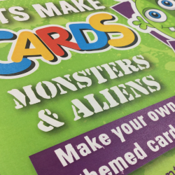 Let's Make Cards Kit - Monsters & Aliens
