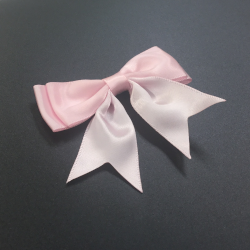 Crafting Ribbon Double Bows (Large) Light Pink