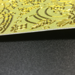 Peel Off Sticker Sheets - Snowmen Gold