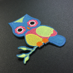 Sew-On Patches - Blue Owl