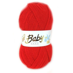 Woolcraft Babycare DK (100g) Red Rouge (618)