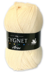 Cygnet Aran Yarn (100g) Cream