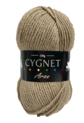 Cygnet Aran Yarn (100g) Latte