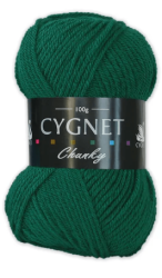 Cygnet Chunky Yarn (100g) Emerald