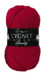 Cygnet Chunky Yarn (100g) Red