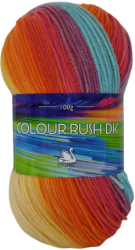 Cygnet Colour Rush DK Yarn (100g)  Calypso