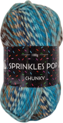 Cygnet Sprinkles Pop Chunky Knitting Yarn (100g) Coconutty