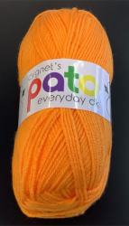Cygnet Pato Everyday DK Yarn (100g) Clementine