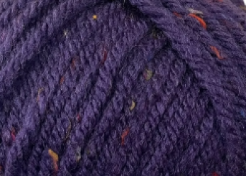 Cygnet Multi Tweed Chunky Yarn (100g) Iris (1380)