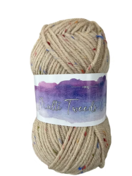 Cygnet Multi Tweed Chunky Yarn (100g) Wheat (1310)
