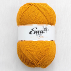 Emu Classic Aran with Wool (400g) English Mustard