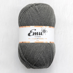 Emu Classic Aran with Wool (400g) Storm Grey