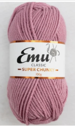 Emu Classic Super Chunky Yarn (100g) Dusky Pink