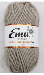 Emu Classic Super Chunky Yarn (100g) Natural