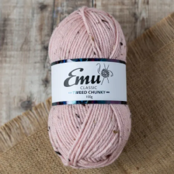 Emu Classic Tweed Chunky Yarn (100g) Blossom