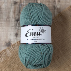 Emu Classic Tweed Chunky Yarn (100g) Moss