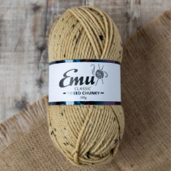 Emu Classic Tweed Chunky Yarn (100g) Sand
