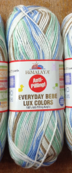 Himalaya Everyday Bebe DK Yarn 100g Lux Colours Cool Mix