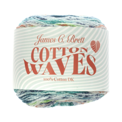 James C. Brett Cotton Waves DK 100g Hint of Autumn (WV08)