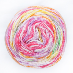 James C. Brett Cotton Waves DK 100g Rainbow (WV12)