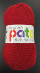Cygnet Pato Everyday DK Yarn (100g) Cranberry