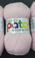 Cygnet Pato Everyday DK Yarn (100g) Nude Pink