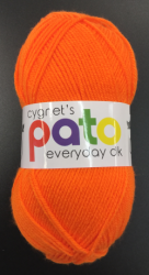 Cygnet Pato Everyday DK Yarn (100g) Orange