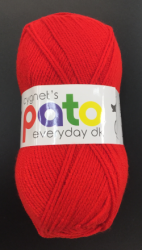 Cygnet Pato Everyday DK Yarn (100g) Red