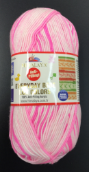 Himalaya Everyday Bebe DK Yarn 100g Lux Colours Pink Mix