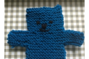 Knitting for Beginners: Teddy Bear Hand Puppet Tutorial